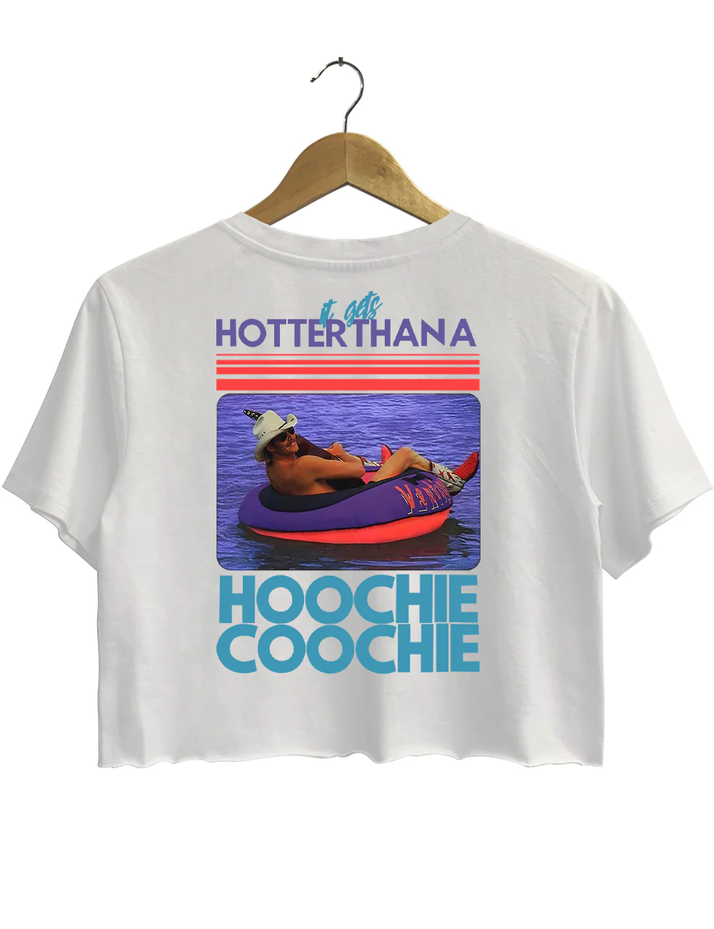 90s Couniry Music Hoochie Coochie Crop Top