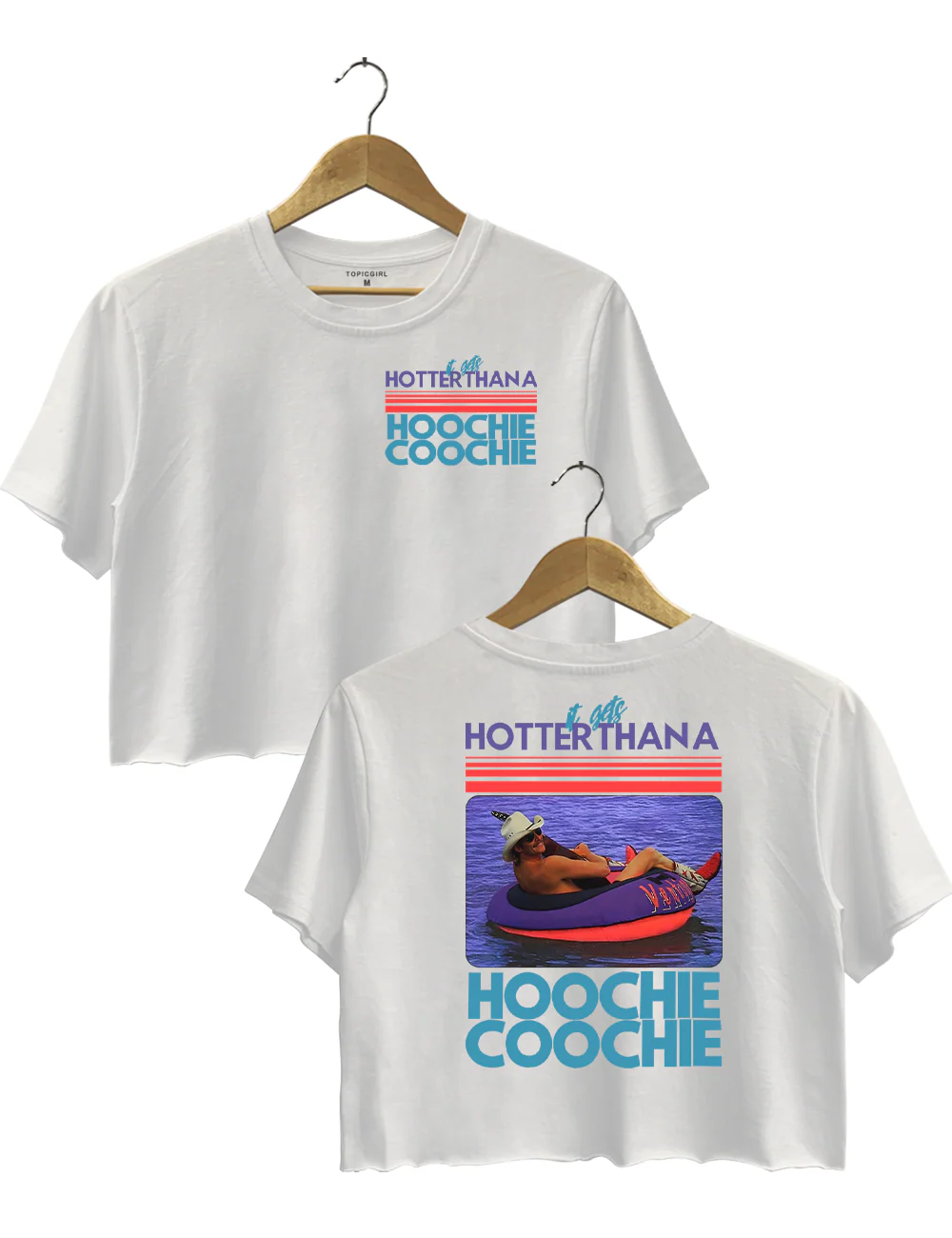 90s Couniry Music Hoochie Coochie Crop Top
