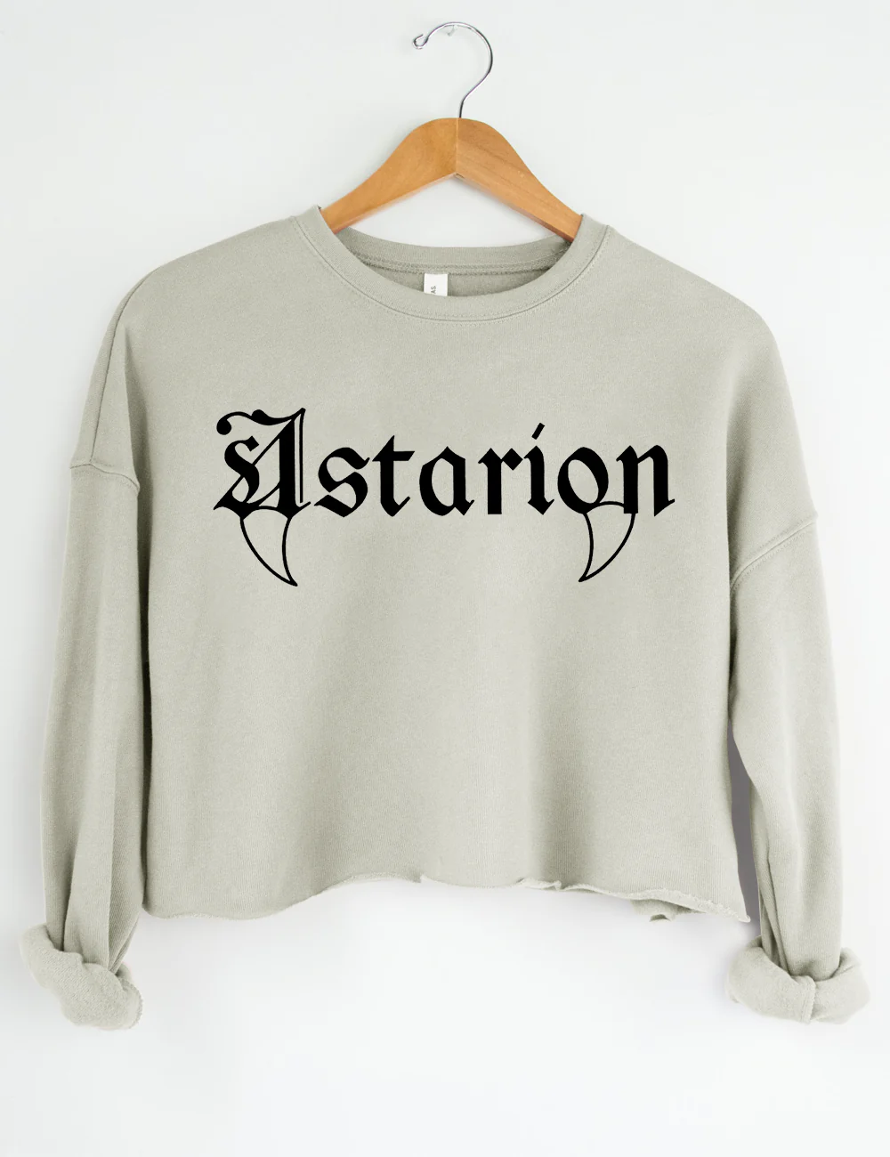 Astarion Baldur's Gate 3 Adventure Awaits Crop Sweatshirt