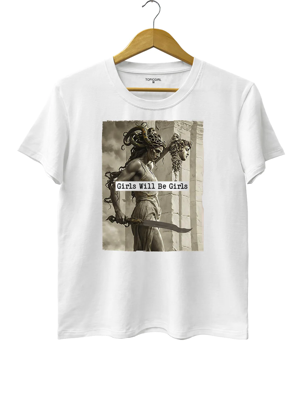 Medusa With The Head Of Perseus Tee