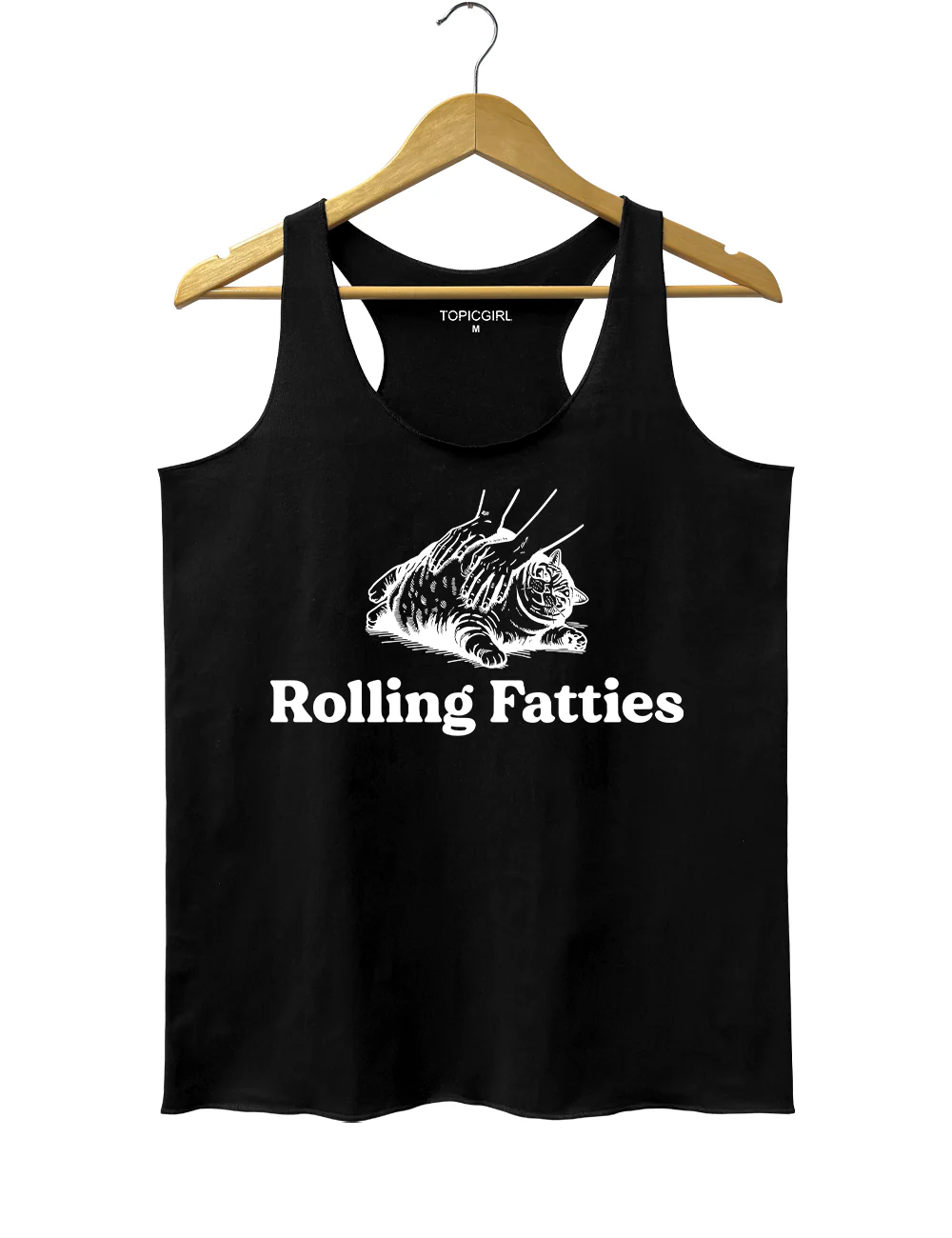 Cat Rolling Fatties Tank Top