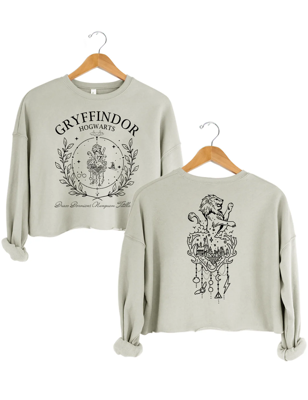 Hogwarts Gryffindor Crop Sweatshirt