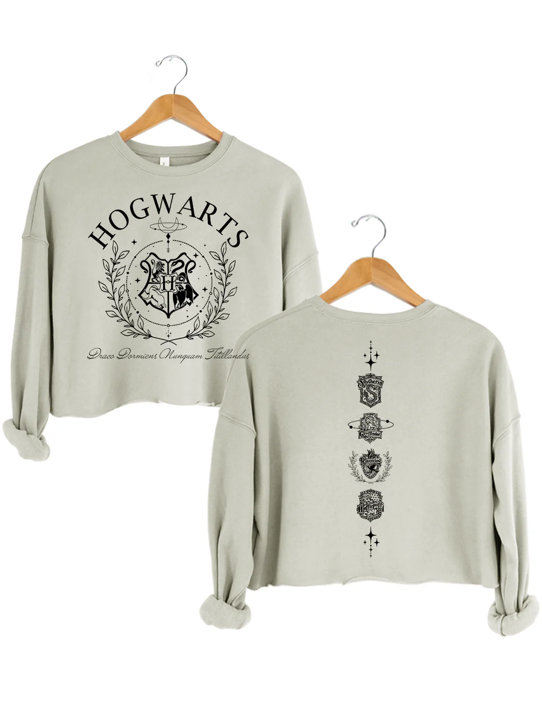 Hogwarts House Crop Sweatshirt