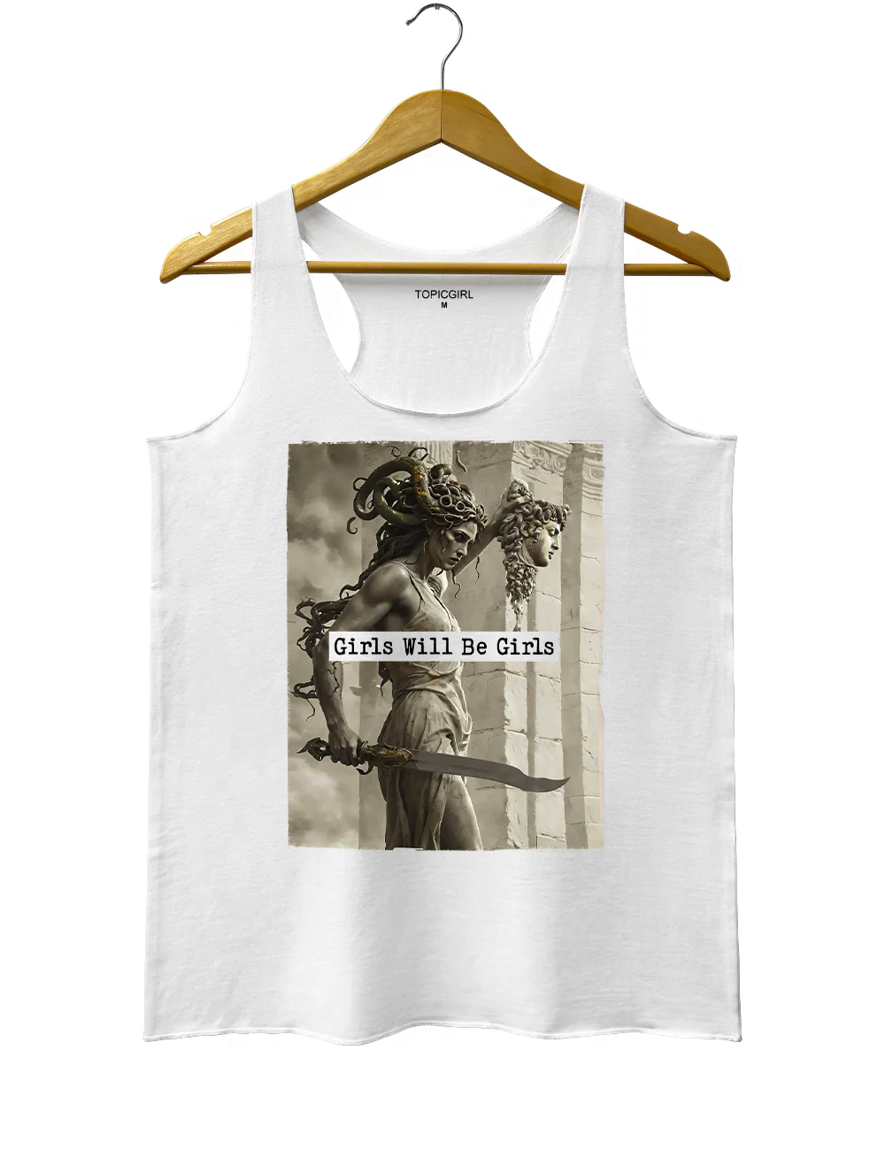 Medusa With The Head Of Perseus Tank Top