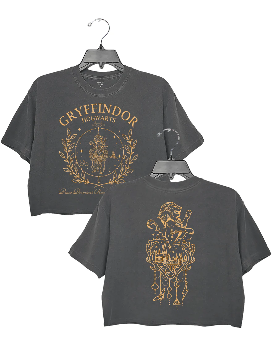 Hogwarts Gryffindor Crop Top