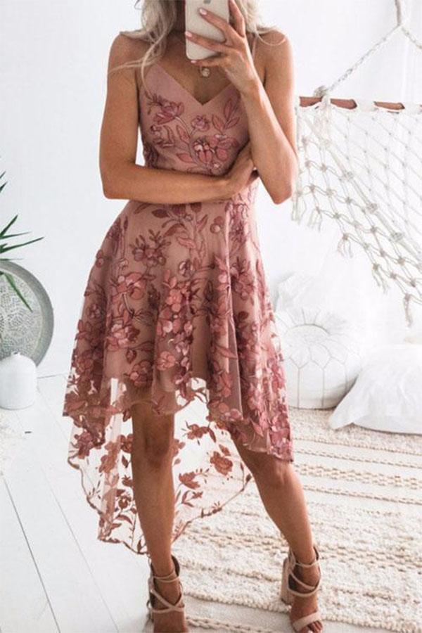 Flower Fairy Dovetail Suspender Dress