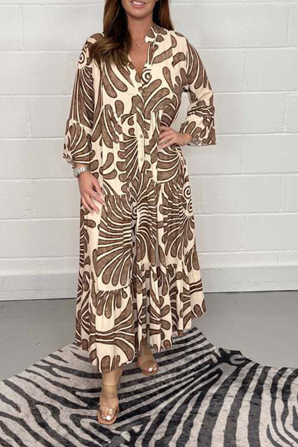 Island Oasis Loose Casual Dress