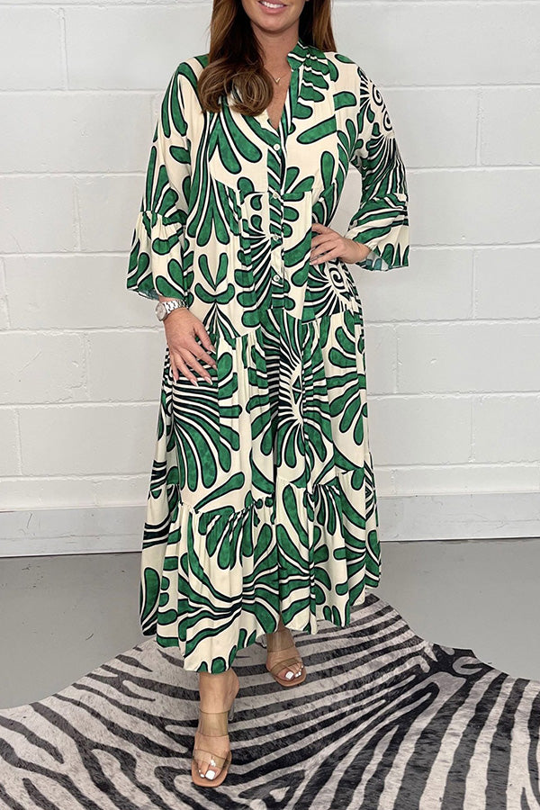 Island Oasis Loose Casual Dress
