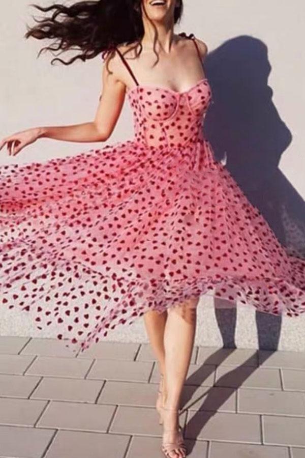 Pink Love Sling Dress