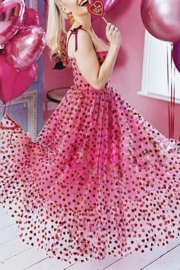 Pink Love Sling Dress