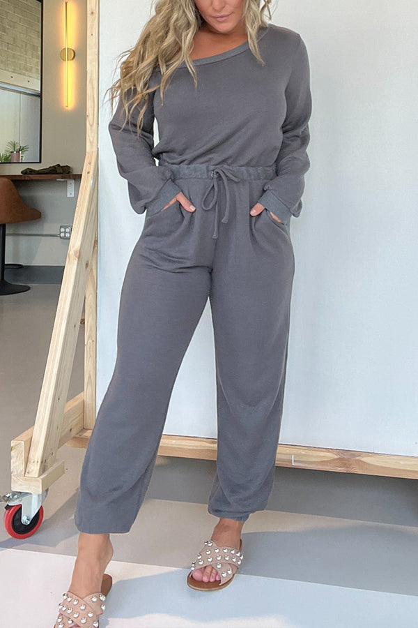 DARE ME OFF-THE-SHOULDER-JUMPSUIT ANTHRAZIT 