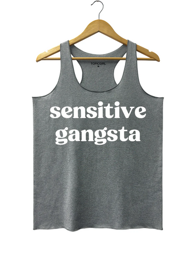 Sensitive Gangsta Tank Top