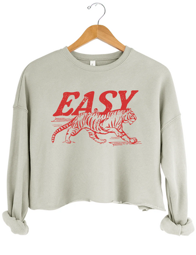 Easy Tiger Festival Crop Sweatshirt