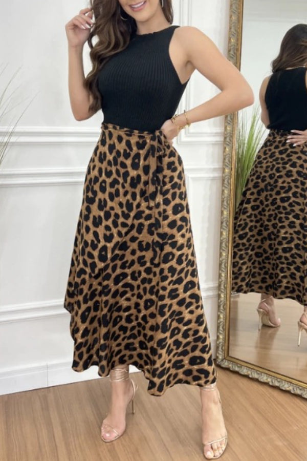 SAIA ENVELOPE VISCOSE ANIMAL PRINT