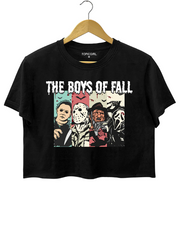 The Boys Of Fall Halloween Crop Top
