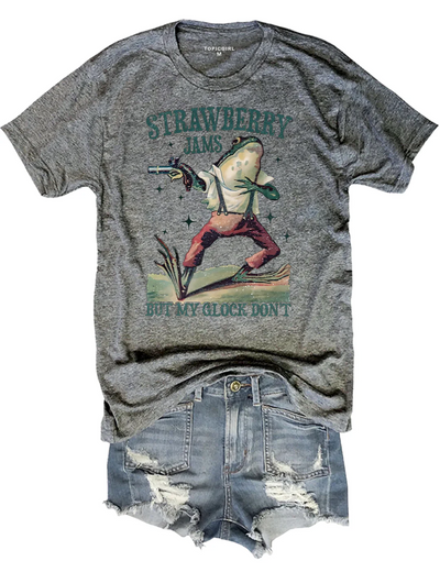 Strawberry Jams But My Glock Don't Tee