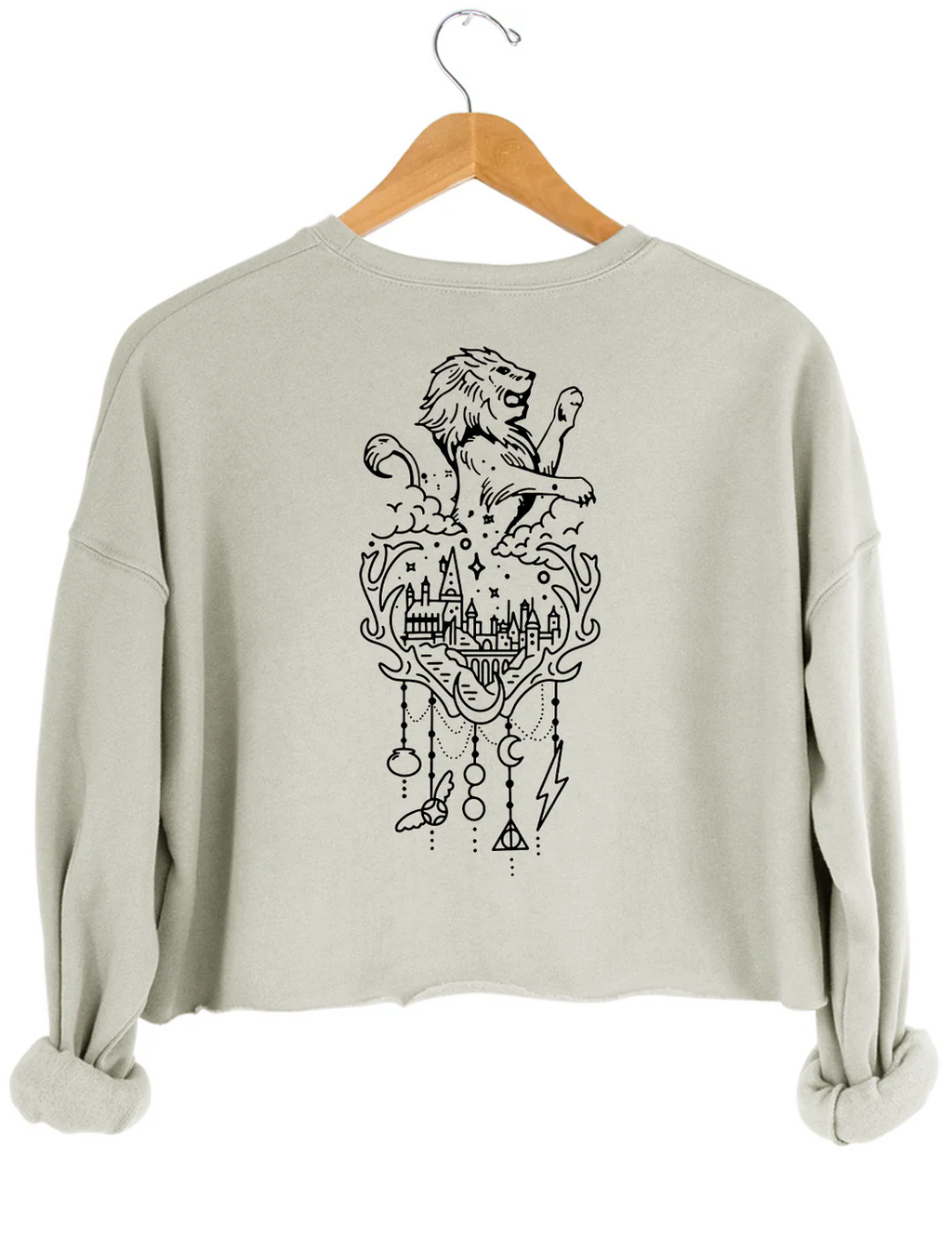 Hogwarts Gryffindor Crop Sweatshirt