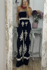 Boho Bandeau Jumpsuit