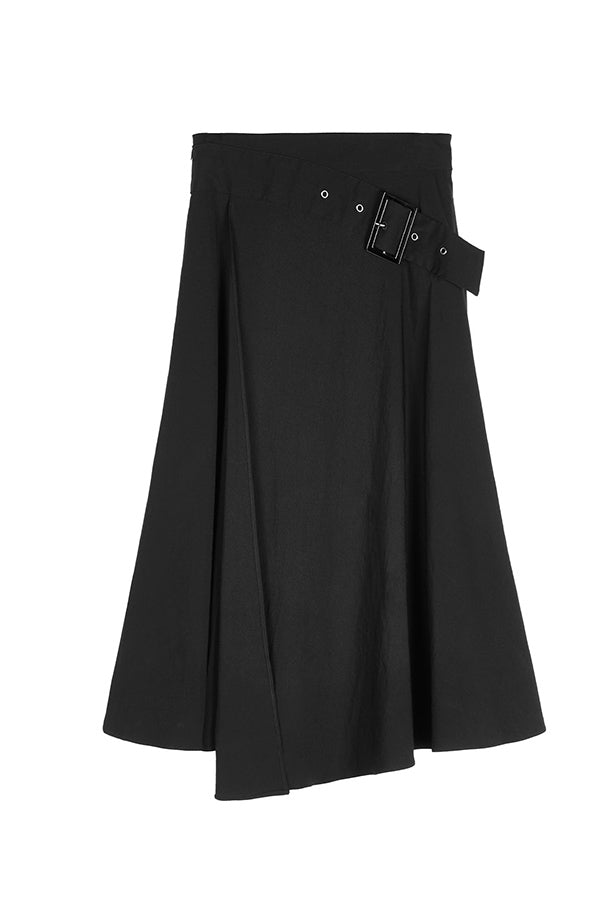 A-LINE PLEATED VINTAGE SKIRT