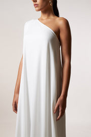 Timeless Charm One Shoulder A-line Elegant Maxi Dress