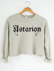 Astarion Baldur's Gate 3 Adventure Awaits Crop Sweatshirt