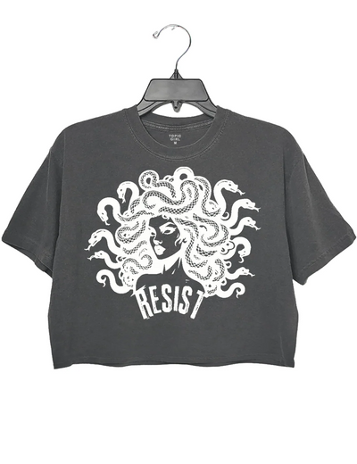 Resist Medusa Crop Top