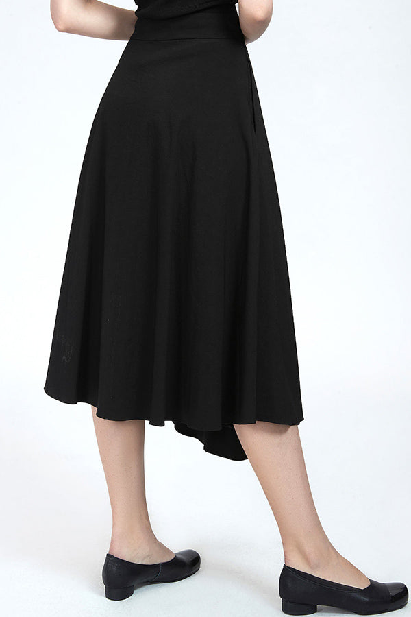 A-LINE PLEATED VINTAGE SKIRT