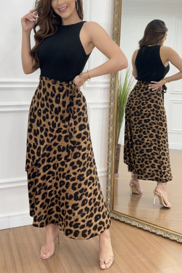 SAIA ENVELOPE VISCOSE ANIMAL PRINT