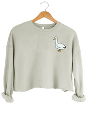 Silly Goose University Crop Sweatshirt