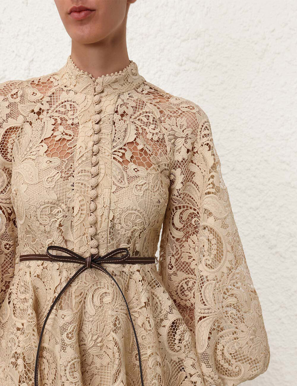 Mini-robe en dentelle Waverly