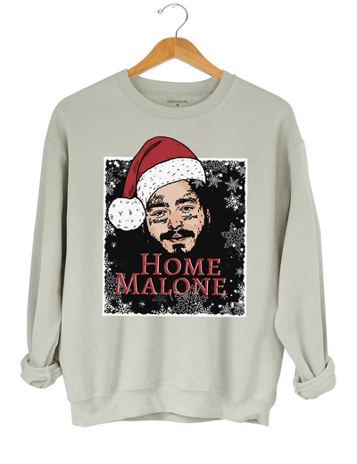 Home Malone Christmas Sweatshirt