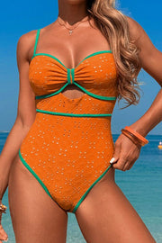 Premium Sexy Hollow One-Piece Swimsuit