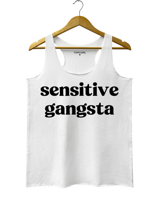 Sensitive Gangsta Tank Top