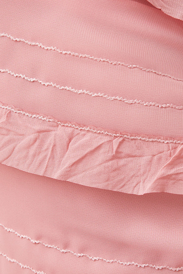 TRÄGERLOSES MAXIKLEID „BAYLIE“ MIT RÜSCHENSTICH