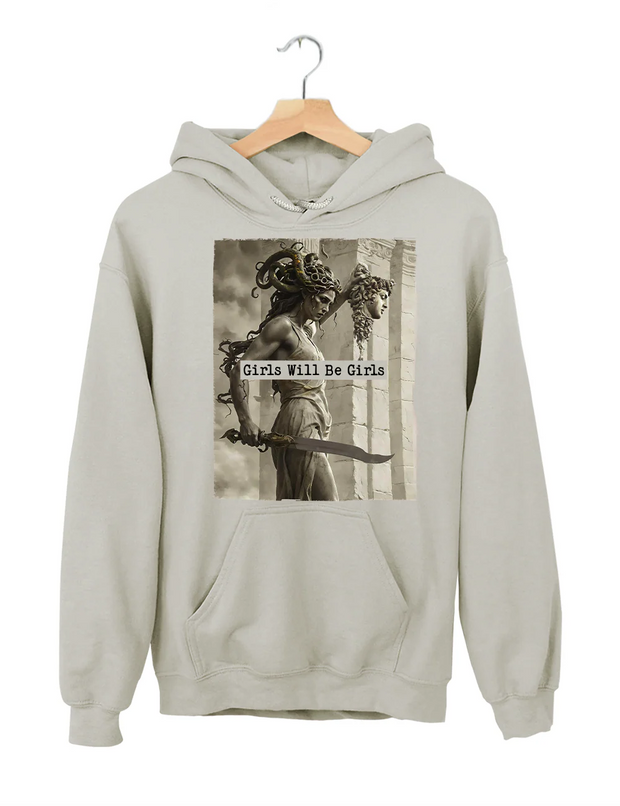 Medusa With The Head Of Perseus Hoodie