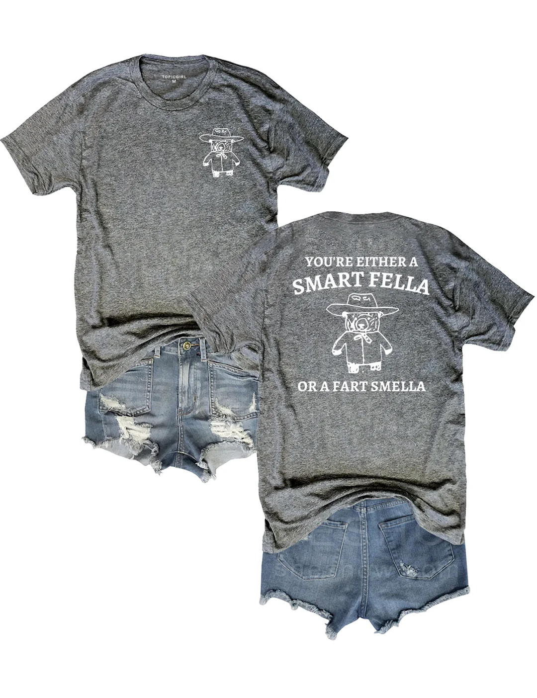 Are You A Smart Fella Or Fart Smella? Tee