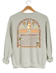 The Motherhood Tour Bluey Mama Sweatshirt