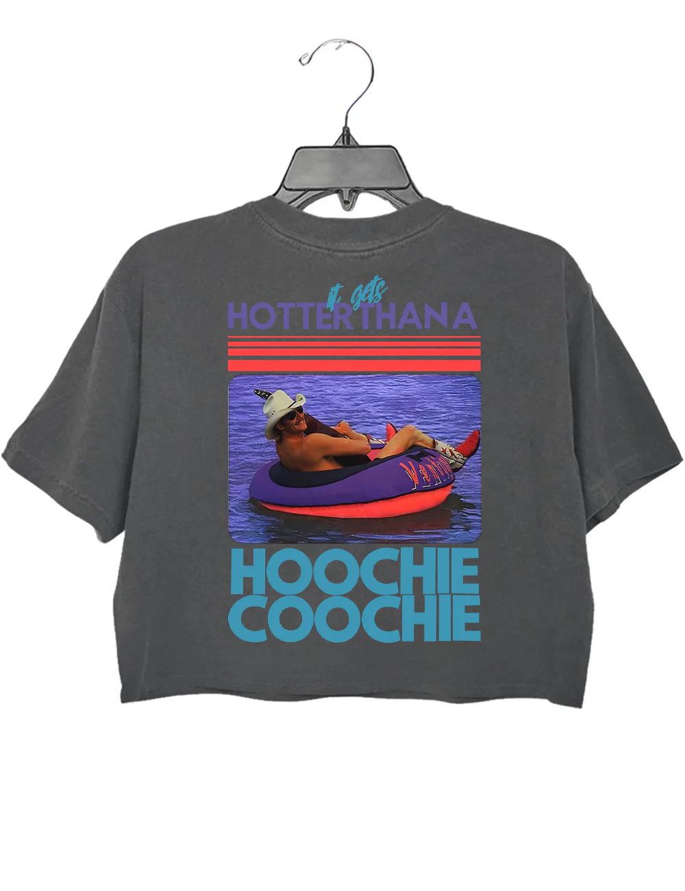 90s Couniry Music Hoochie Coochie Crop Top