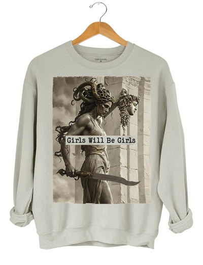 Medusa With The Head Of Perseus Sweatshirt