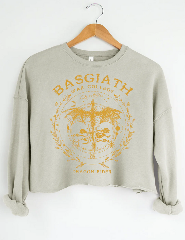 Basgiath War College Crop Sweatshirt