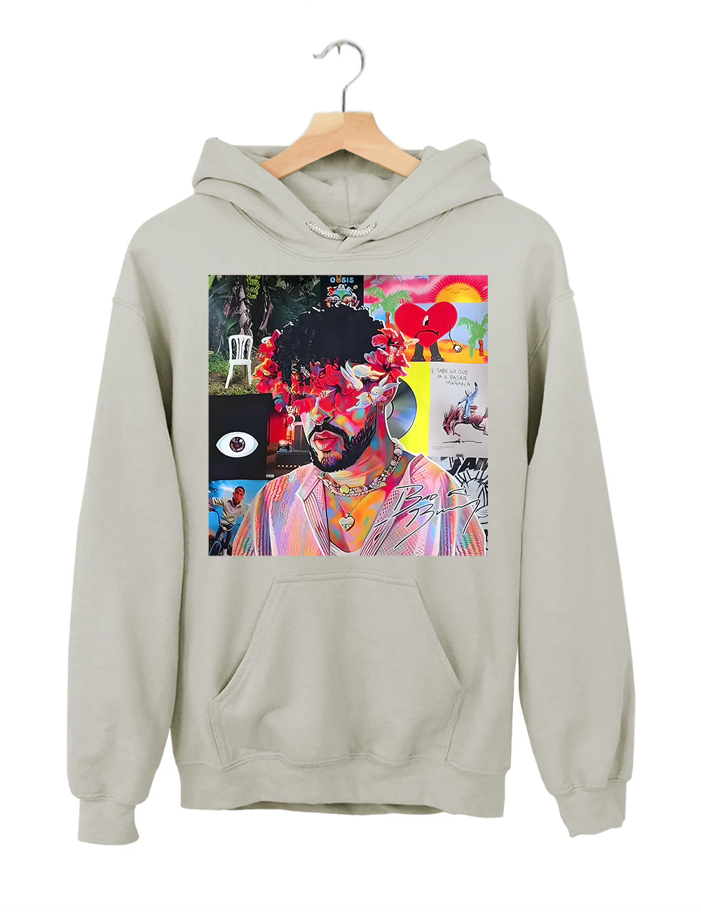 Bad Bunny Dtmf Colorful Hoodie