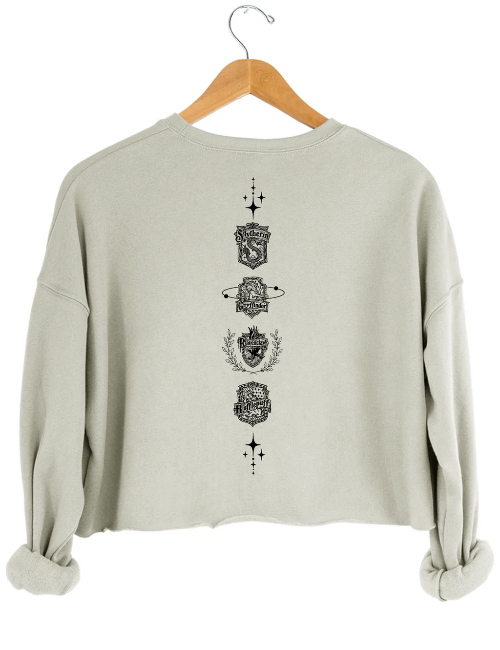 Hogwarts House Crop Sweatshirt
