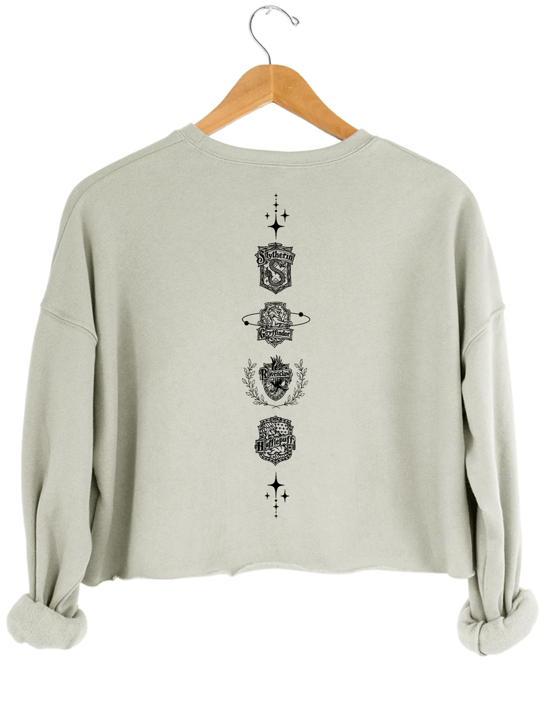 Hogwarts House Crop Sweatshirt
