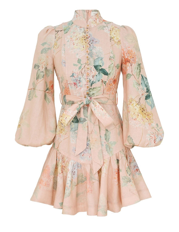 Peplum Mini Dress