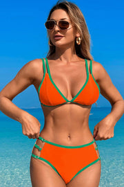 Double strap swimsuit set