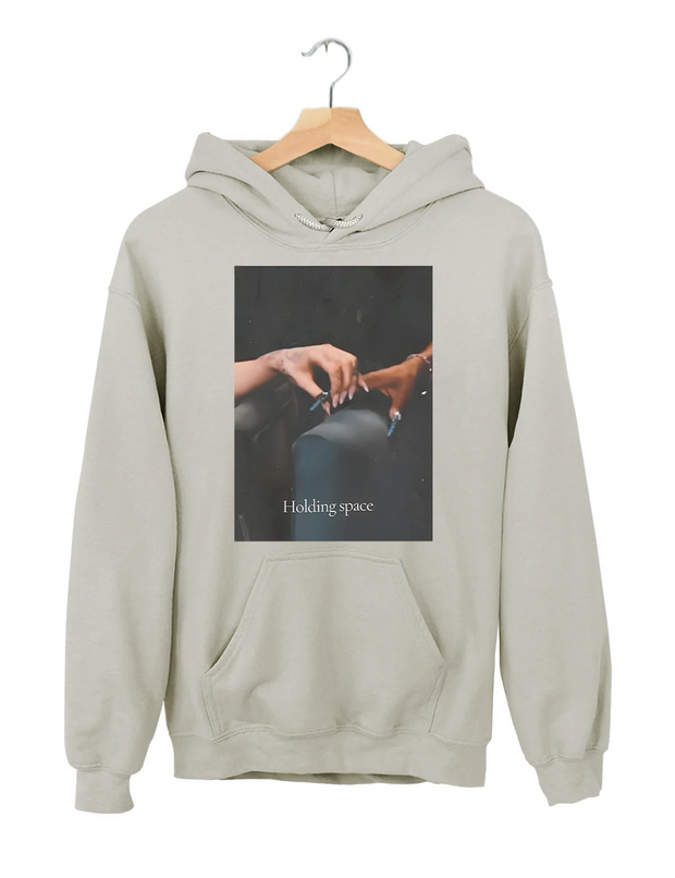 Holding Space Ariana Cynthia Finger Hold Defying Gravity Hoodie