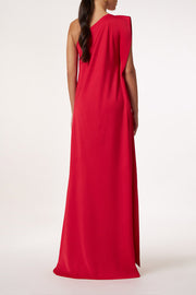 Timeless Charm One Shoulder A-line Elegant Maxi Dress