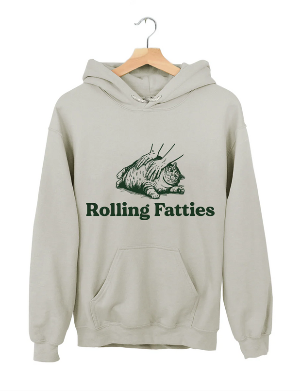 Cat Rolling Fatties Hoodie