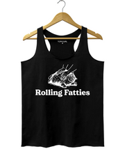 Cat Rolling Fatties Tank Top