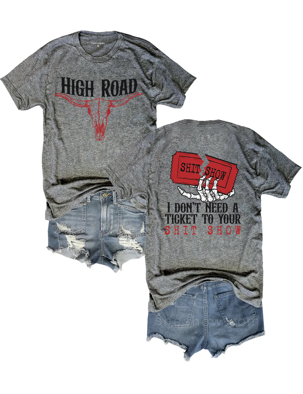 Koe Wetzel Jessie Murph High Road Shit Show Tee